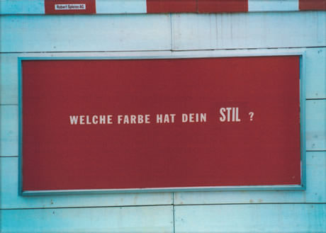 Wollishofen, aus der Serie: Stil, 2000, Ian  Anüll