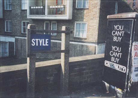 London, aus der Serie: Stil, 1995, Ian  Anüll